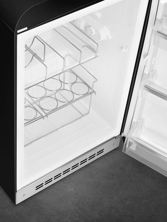 Produktbild Smeg Kühlschrank rechts 50's Style schwarz (135 l)