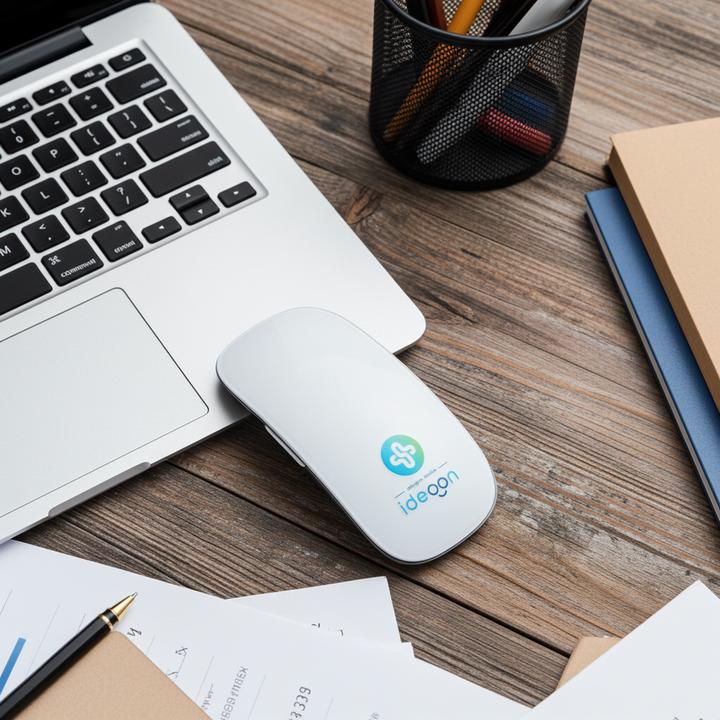 Actual product image Ideoon Bluetooth-Maus mit Akku: Kabellos & präzise (Wireless)