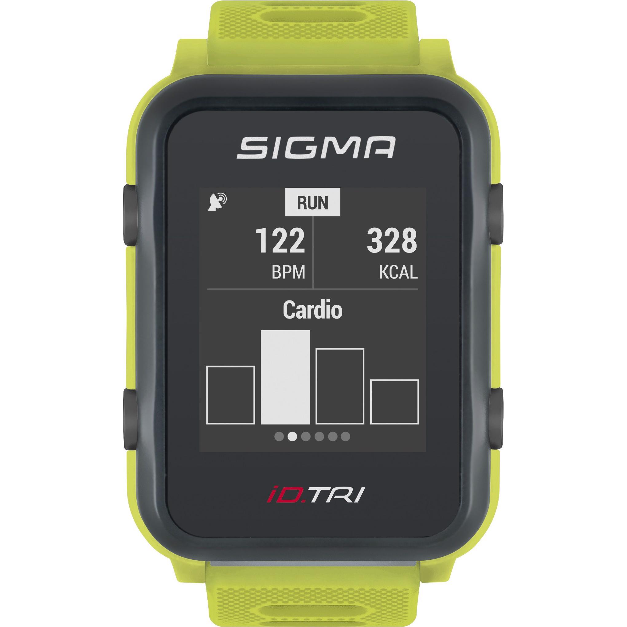 Thumbnail - Sigma Sport iD.TRI Basic, Uhrenarmband, Schwarz, Grün