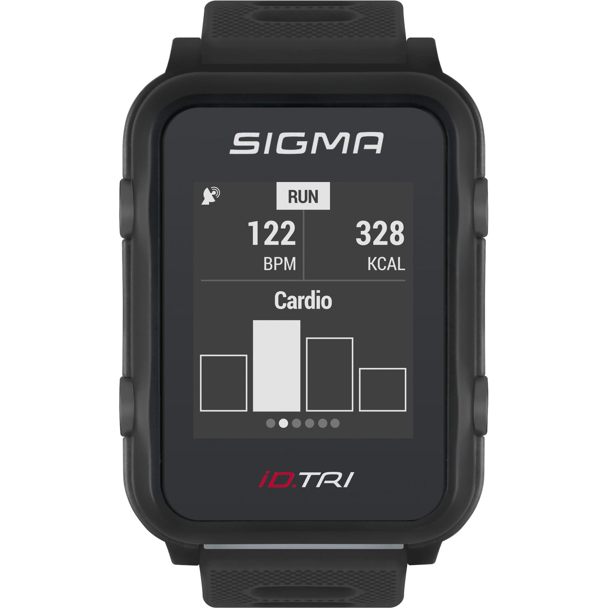 Sigma Sport iD.TRI, Smartwatch Zubehör, Schwarz