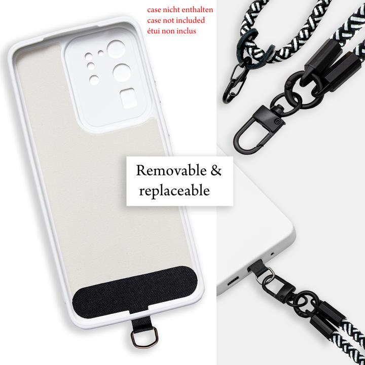 Actual product image Cadorabo Chain case for ZTE Nubia N1 necklace cover adjustable