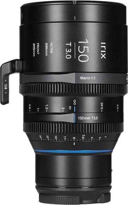 Produktbild Irix 150 mm T/3-32 Macro Cine (metrisch), Canon RF (Canon RF, APS-C / DX, Micro Four Thirds, Vollformat)