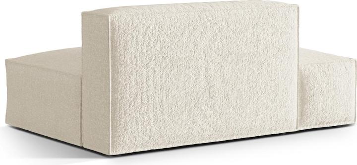 Image du produit Micadoni Canapé Modulaire Boucle Gauche, "Nuria", 3 Places, Ivoire, 110x165x72 Fabriqué en Europe (3 places)