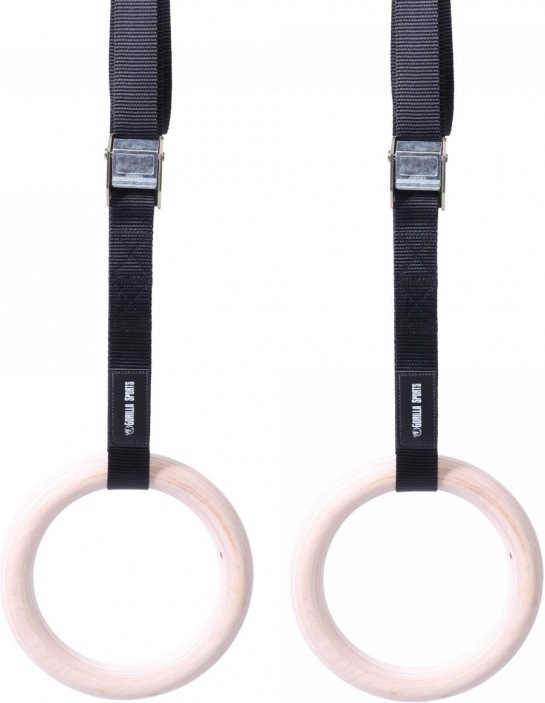 Gorilla Sports Anelli da ginnastica