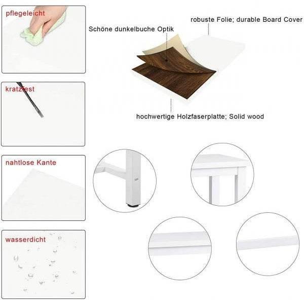 Produktbild Woltu Bartisch (100 x 40 x 100 cm)