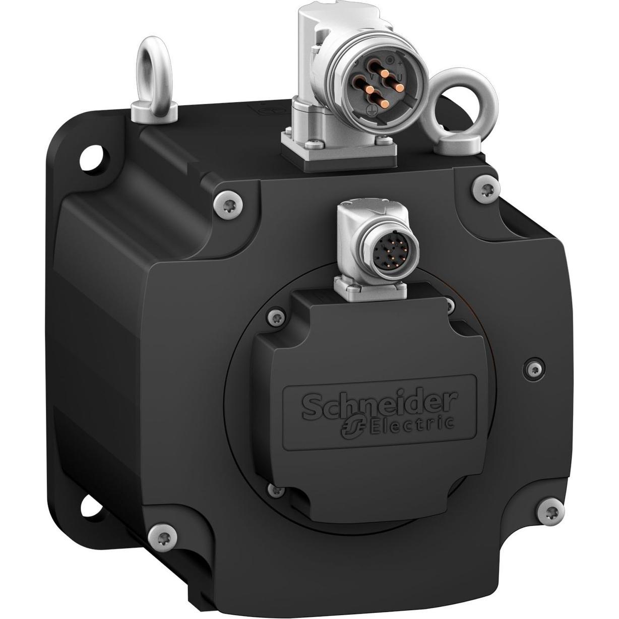 Schneider Electric Servomotor, Lexium BMH, 190mm, 30Nm, glatte Welle IP65, Multiturn 128P/U, M40+M23 abgewinkelt, Brems