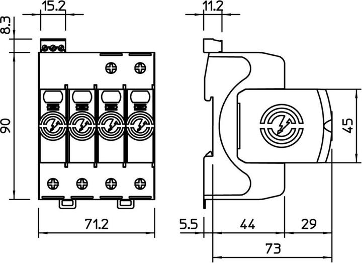 Immagine prodotto OBO Bettermann OBO V50-4+FS-280 CombiController
