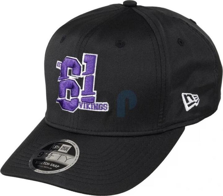 Produktbild New Era NFL - Minnesota Vikings - Established Number 9Fifty Stretch Snapback Cap schwarz SM (54, 55, 56, 57)