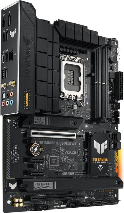 Produktbild ASUS TUF GAMING B760-PLUS WIFI (LGA 1700, Intel B760, ATX)