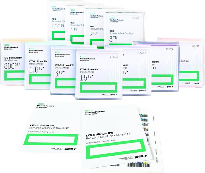 Produktbild HPE Barcodelabel (LTO-5 Ultrium)