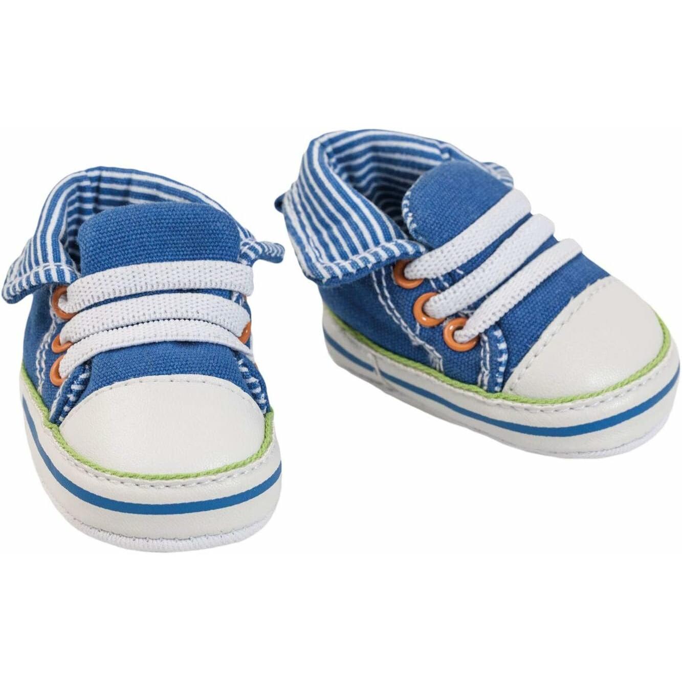 Heless Puppenschuhe Turnschuhe Blau