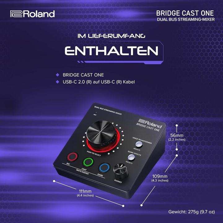 Produktbild Roland Bridge Cast One (USB)