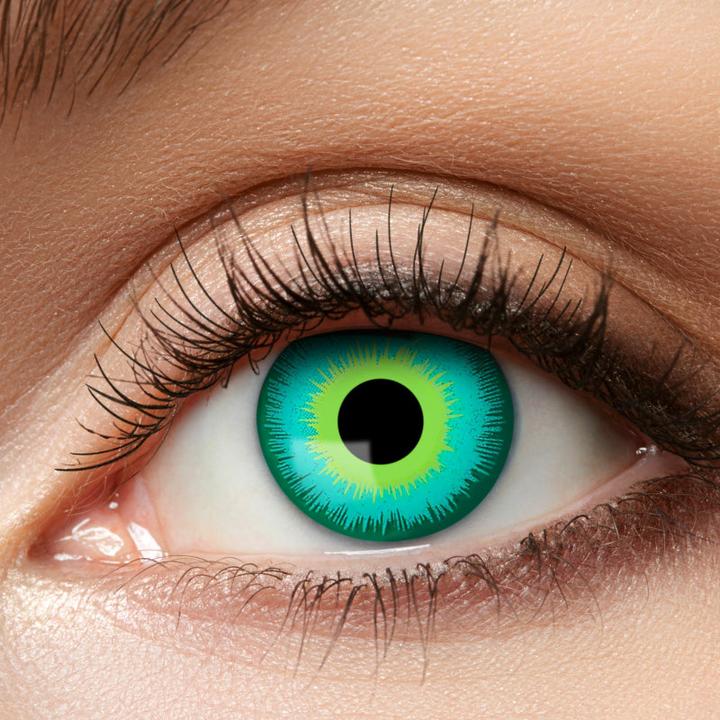 Eyecatcher Magic Green Eye Kontaktlinsen (Grün)