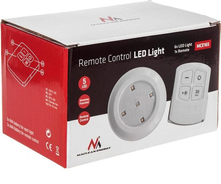 Image du produit Maclean MCE165 (Télécommande spécifique à l'appareil, Infrarouge)