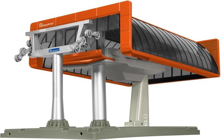 Jägerndorfer D-Line Mountain Station senza motore grigio/arancio 1:32