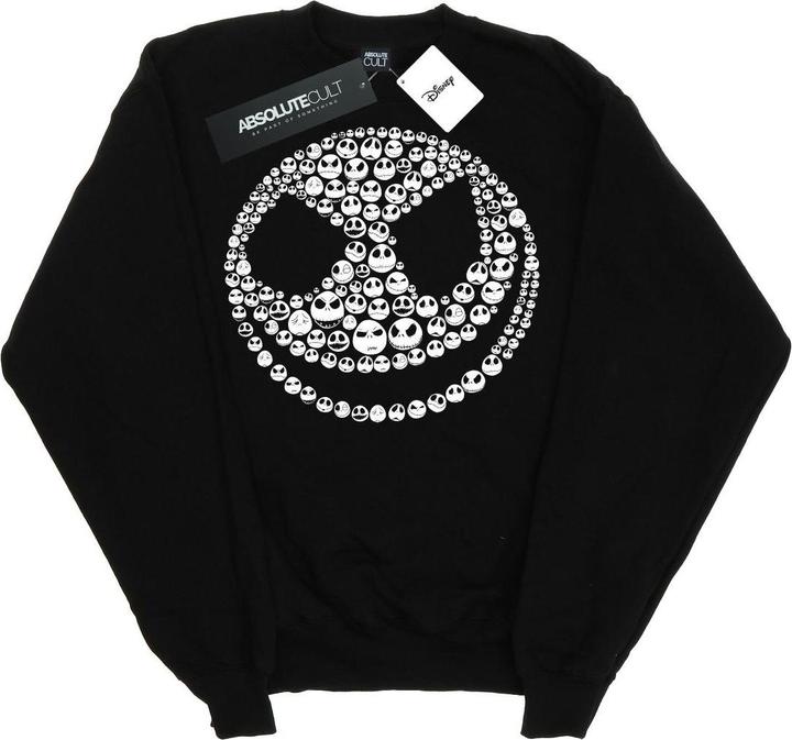 Produktbild Disney Nightmare Before Christmas Jack Skull Collage Sweatshirt (S)