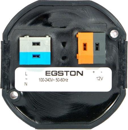 Actual product image Allnet Replacement power supply 12V25A flush-mounted power supply round standard 76mm Egston (Power supply)