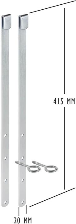 Produktbild Siwitec Gitterrostsicherung aus verzinktem Stahl, Lichtschachtabdeckung, Einbruchschutz