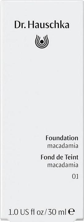 Actual product image Dr. Hauschka Foundation 01 macadamia 30 ml (01 Macadamia)