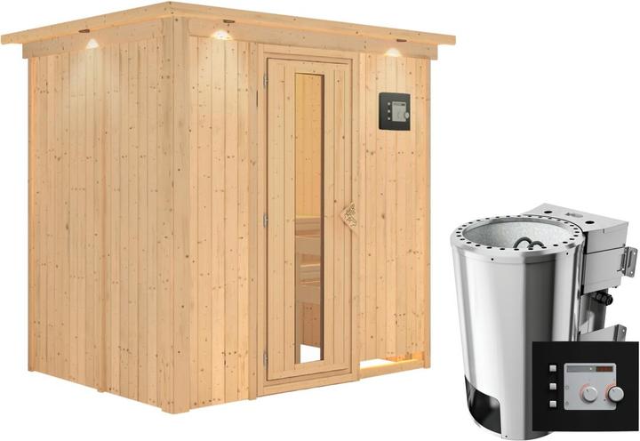 Image du produit Karibu Fanja avec couronne de toit (Plug & Play 3,6 KW - Contrôle externe bio)