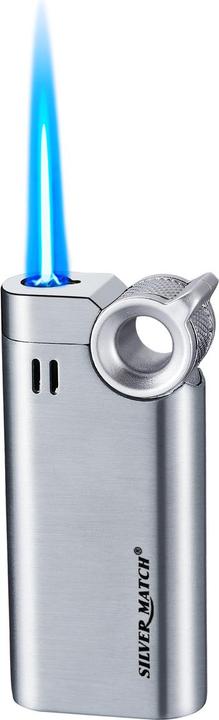 Actual product image Silver Match Sturmfeuerzeug