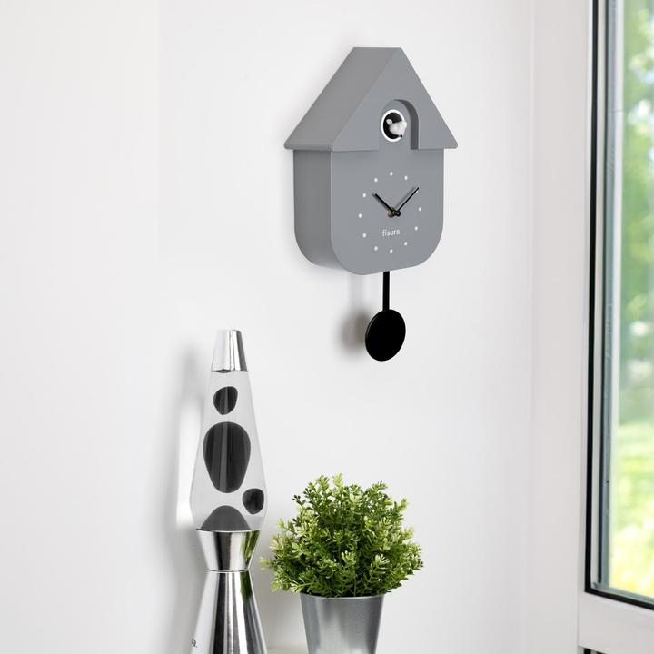 Actual product image Fisura CUCKOO CLOCK grey & black