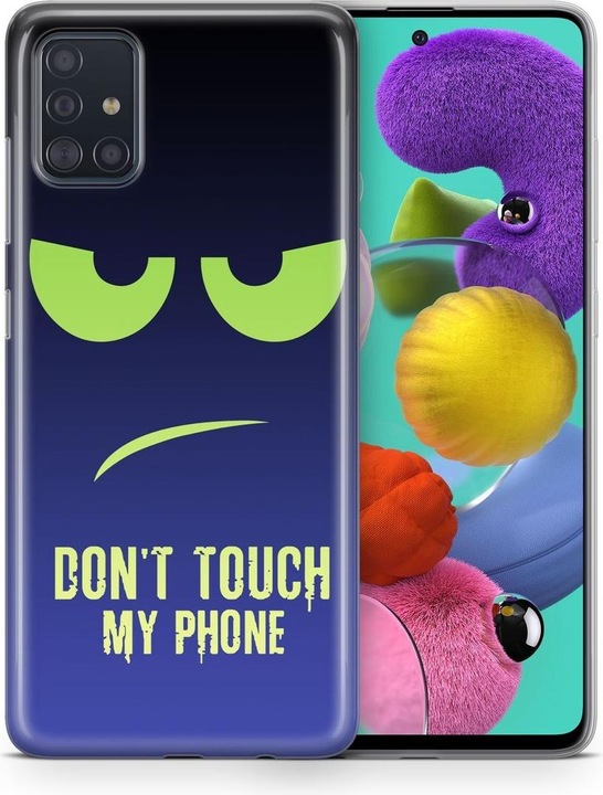 Dont Touch My Phone Green Blue