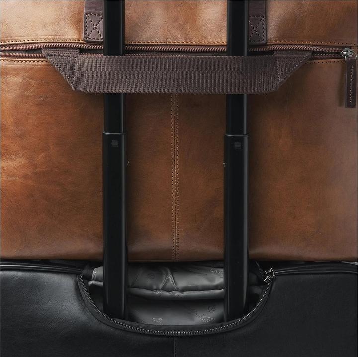 Actual product image Castelijn & Beerens & Beerens - Rien Laptoptas 15,6 + tablet RFID | natural - (17.32")