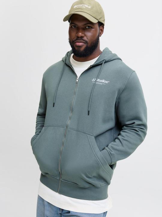 Produktbild Jack & Jones Jjesoho Sweat Zip Hood Noos Pls (8XL)