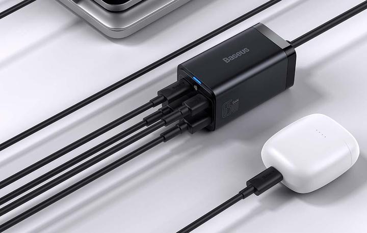 Produktbild Baseus Quick Charger GaN3 Pro (65 W, 4 Ports)