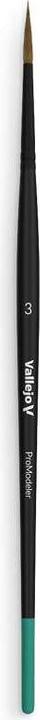 Actual product image Vallejo Brush / Pro Modeler - Natural Hair Round Brush No. 3