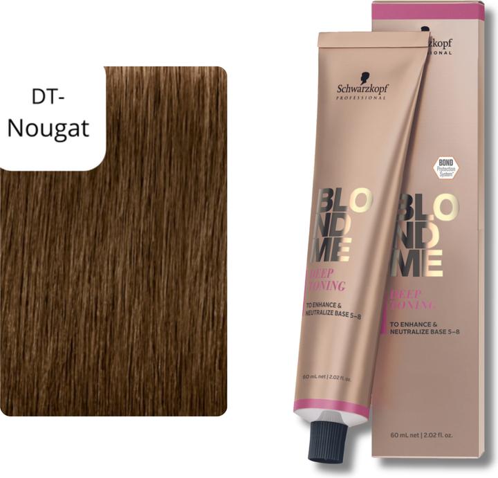 Produktbild Schwarzkopf Blondme - Deep Toning Nougat (Nougat)