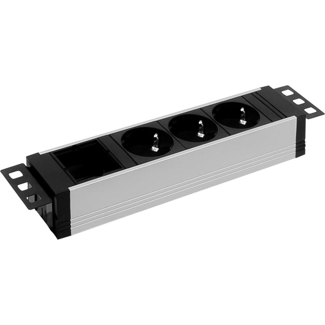 Bachmann, Steckdosenleiste, VENID - Steckdosenleiste - Eingabe, Eingang GST18 (3 x, CEE 7/3, 0.20 m)