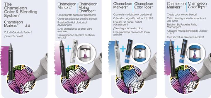 Produktbild Chameleon Aquarellfarbstifte Brushpen Color & Blending Set (6x)