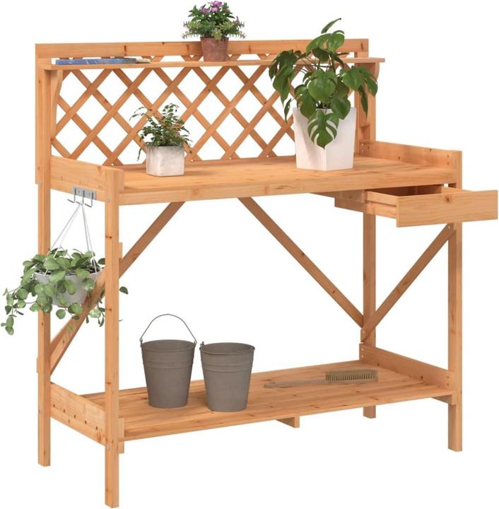 Actual product image vidaXL Pflanztisch