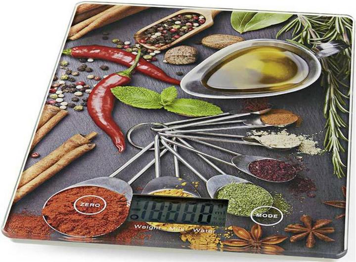 Actual product image Nedis Digital kitchen scales, LCD display, glass I