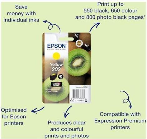 Produktbild Epson 202 Claria Premium (Y)