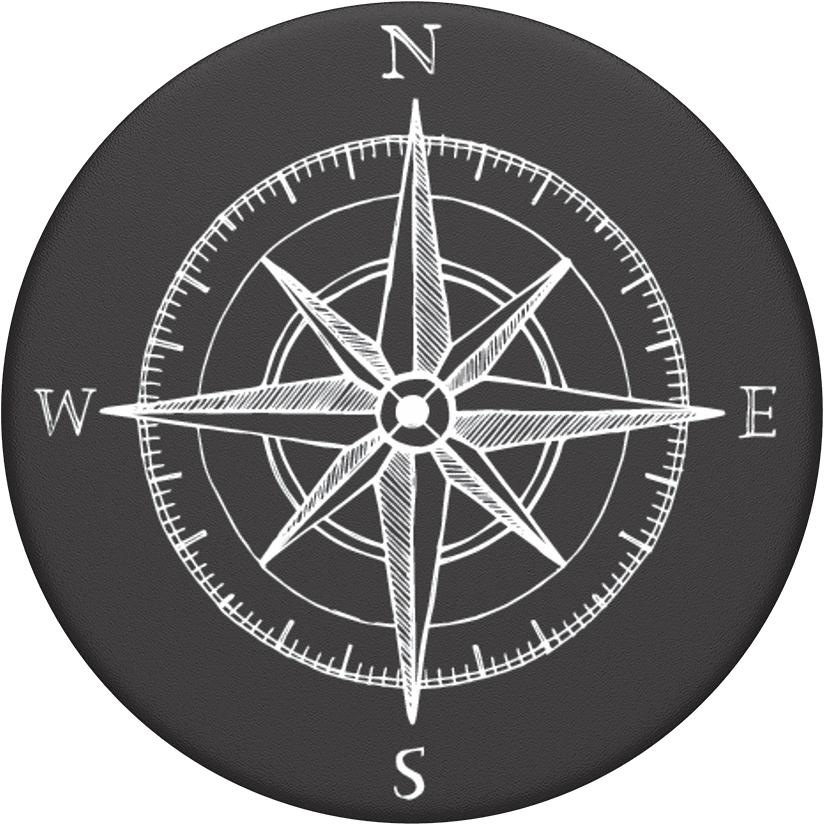 Thumbnail - PopSockets Compass, Smartphone Halterung, Schwarz