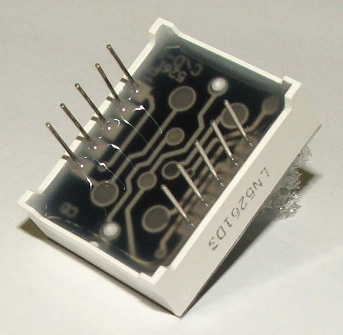 Immagine prodotto OEM Display a 7 segmenti Red Com. Anodo 2 caratteri 14mm (Kit elettronica)