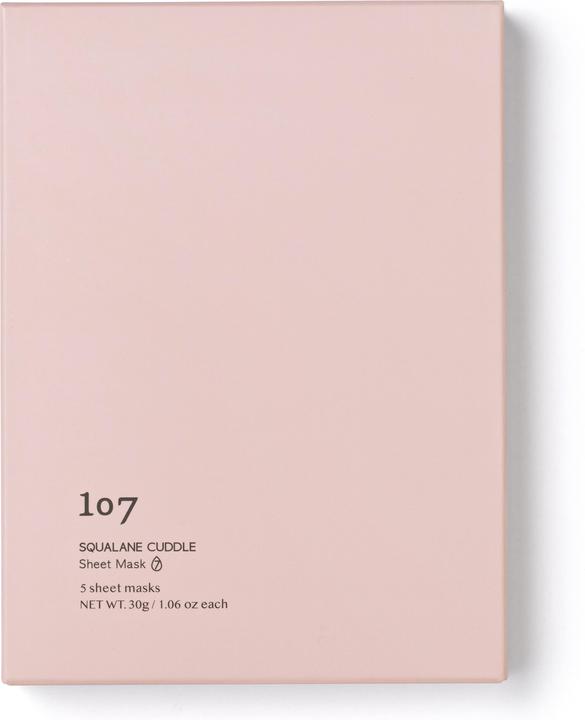 Actual product image 107 Beauty Squalane cuddle sheet mask