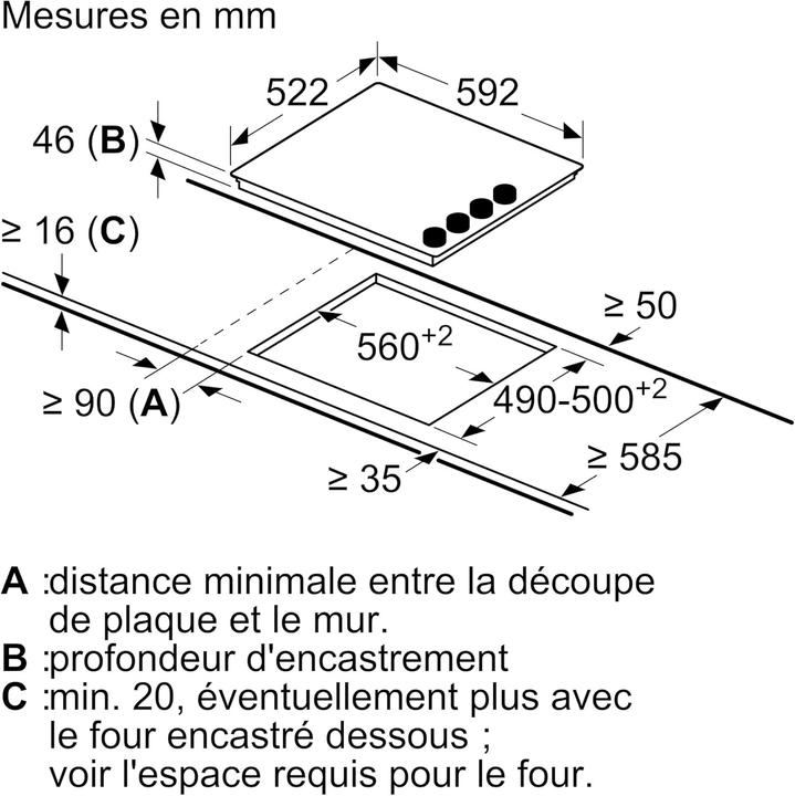 Image du produit Bosch Hausgeräte PKE611CA8E (59.20 cm)