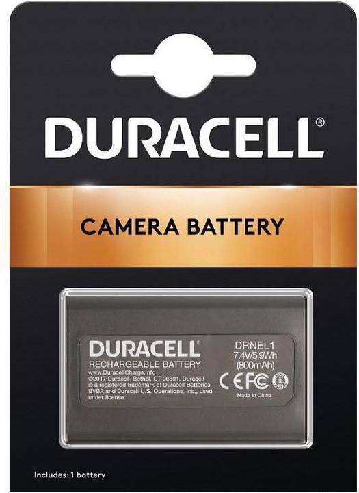 Actual product image Duracell Lithium-ion battery EN-EL1, 750 mAh (Rechargeable battery)
