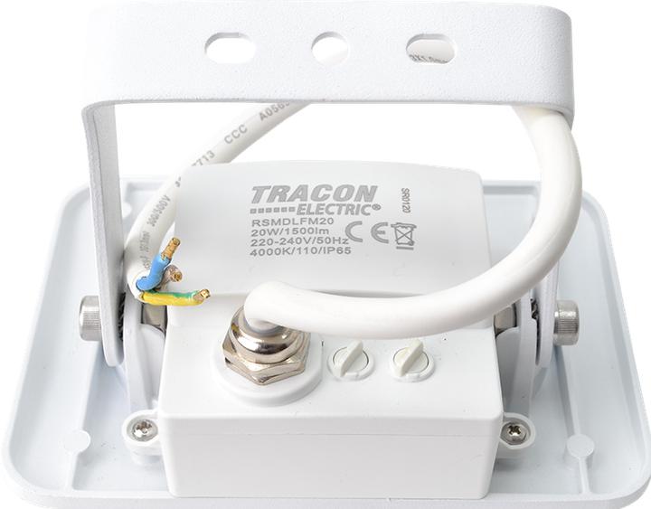 Actual product image Tracon SMD LED floodlight with motion detector (1600 lm, IP65)