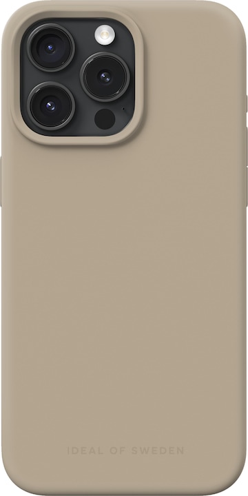 Actual product image iDeal Of Sweden Designer Silicone Cover Beige (Apple iPhone 15 Pro Max)