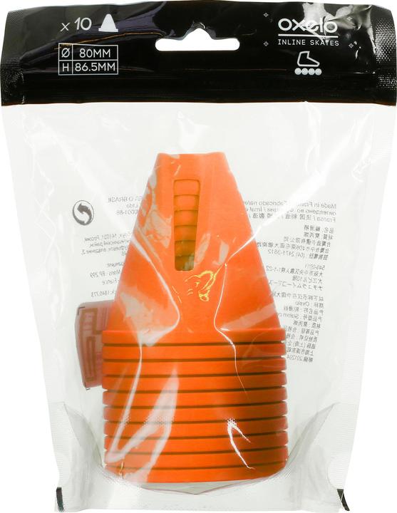 Actual product image Oxelo Slalom cone 10 pack