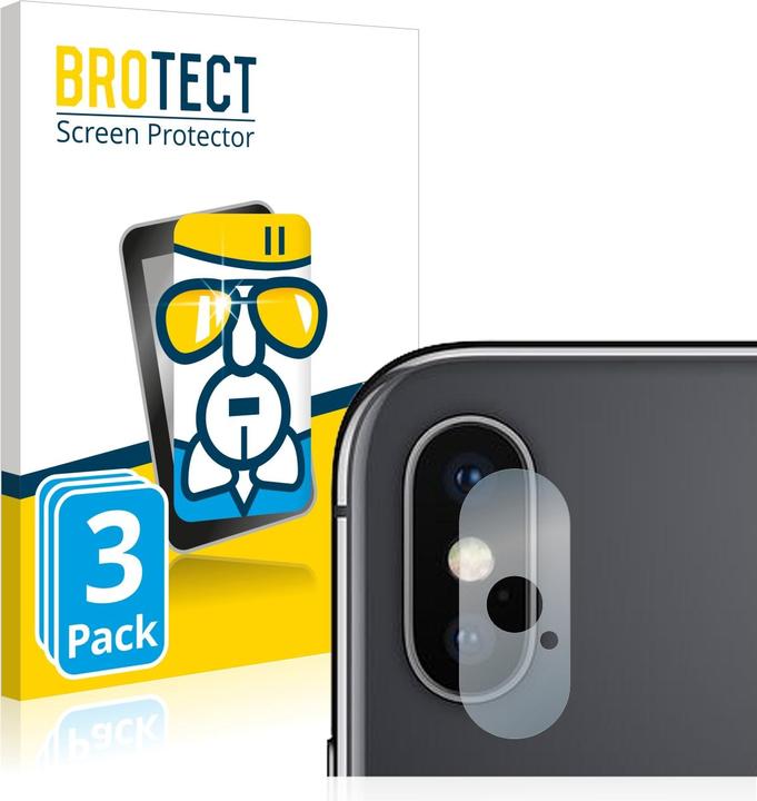 BROTECT AirGlass Vetro (3 Pezzo/i, Apple iPhone XS)