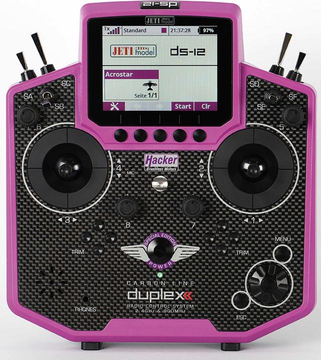 Immagine prodotto Hacker Trasmettitore portatile DS-12 Special Edition Carbon Purple Multimode