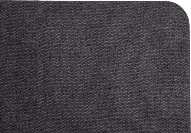 Image du produit Mendler Cloison acoustique de bureau, cloison d'intimité de bureau, double paroi tissu/textile - 75x60cm