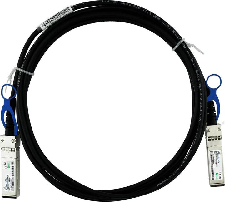 Actual product image BlueLAN Mellanox MCP2M00-A00A compatible DAC SFP28 SC272701Q0.5M30