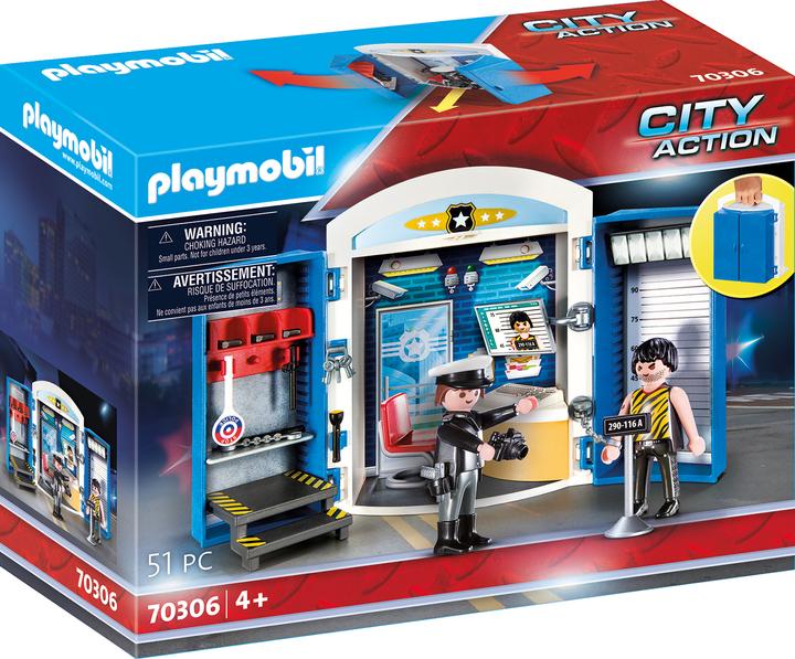 Actual product image Playmobil At the police station (70306, Playmobil City Action)